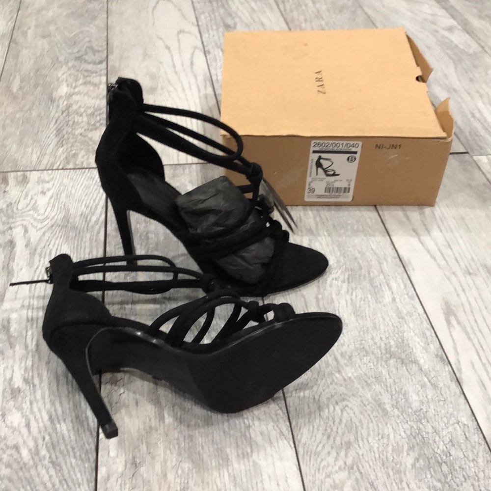 knotted High-Heel Sandals